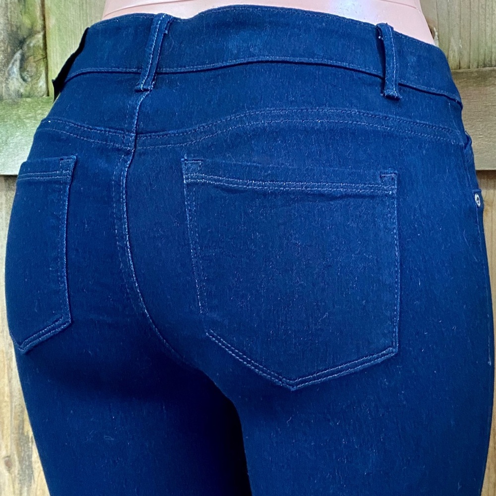 A3 Denim Skinny Ankle Dark Rinse Stretch Jeans NWT